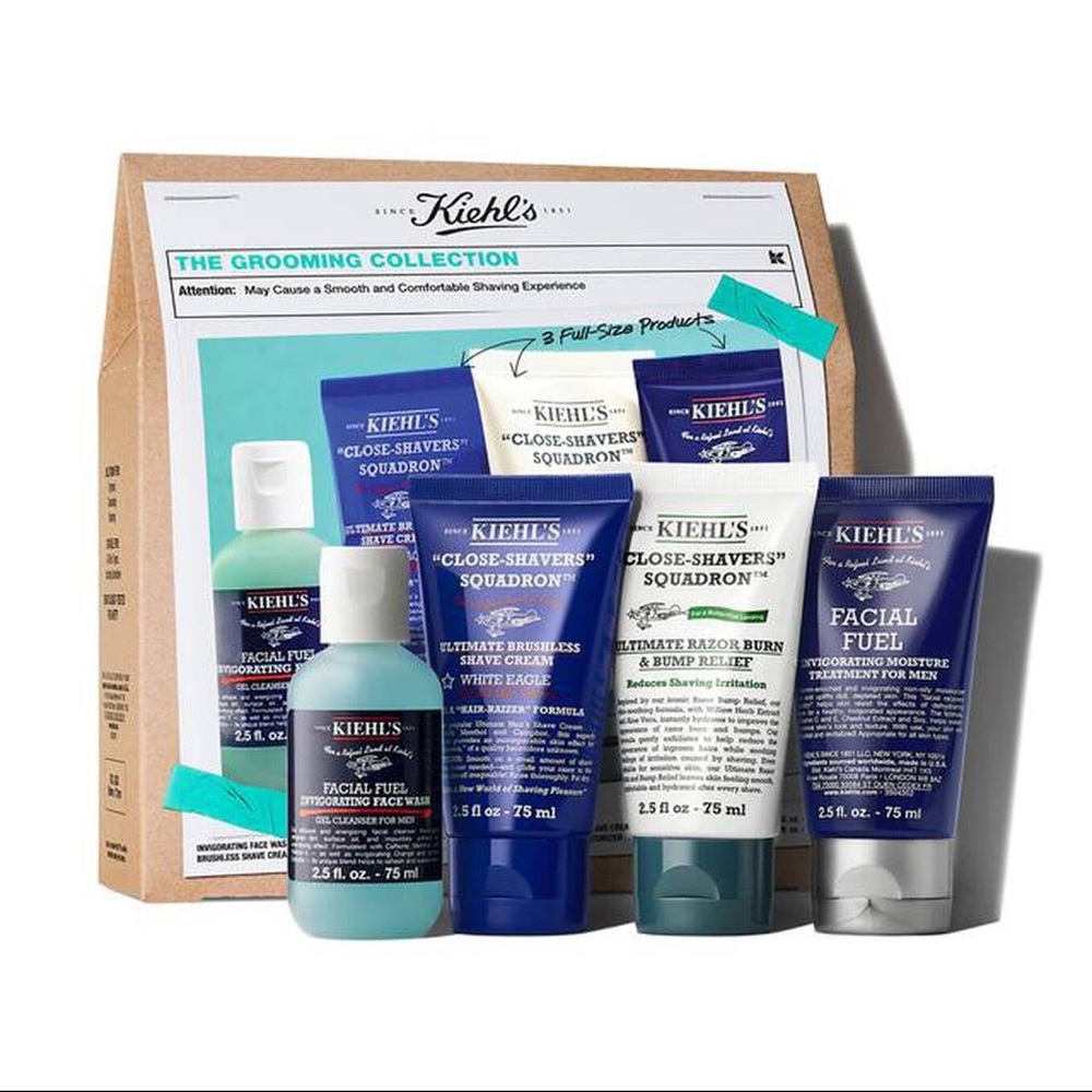 ⚡️Kiehl's The Grooming Regimen Gift Set